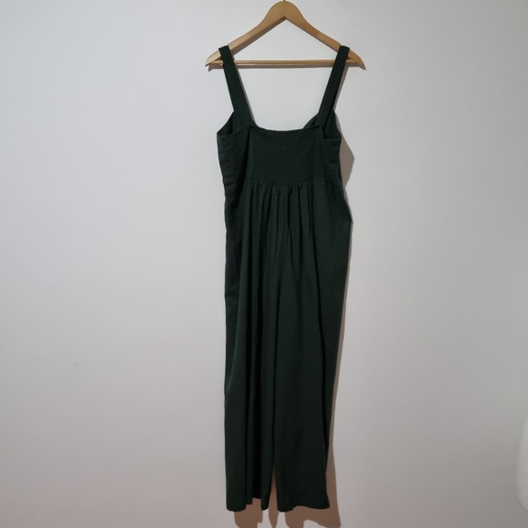 Sportsgirl Size 16 Forrest Green Jumpsuit - Picture 3 of 6
